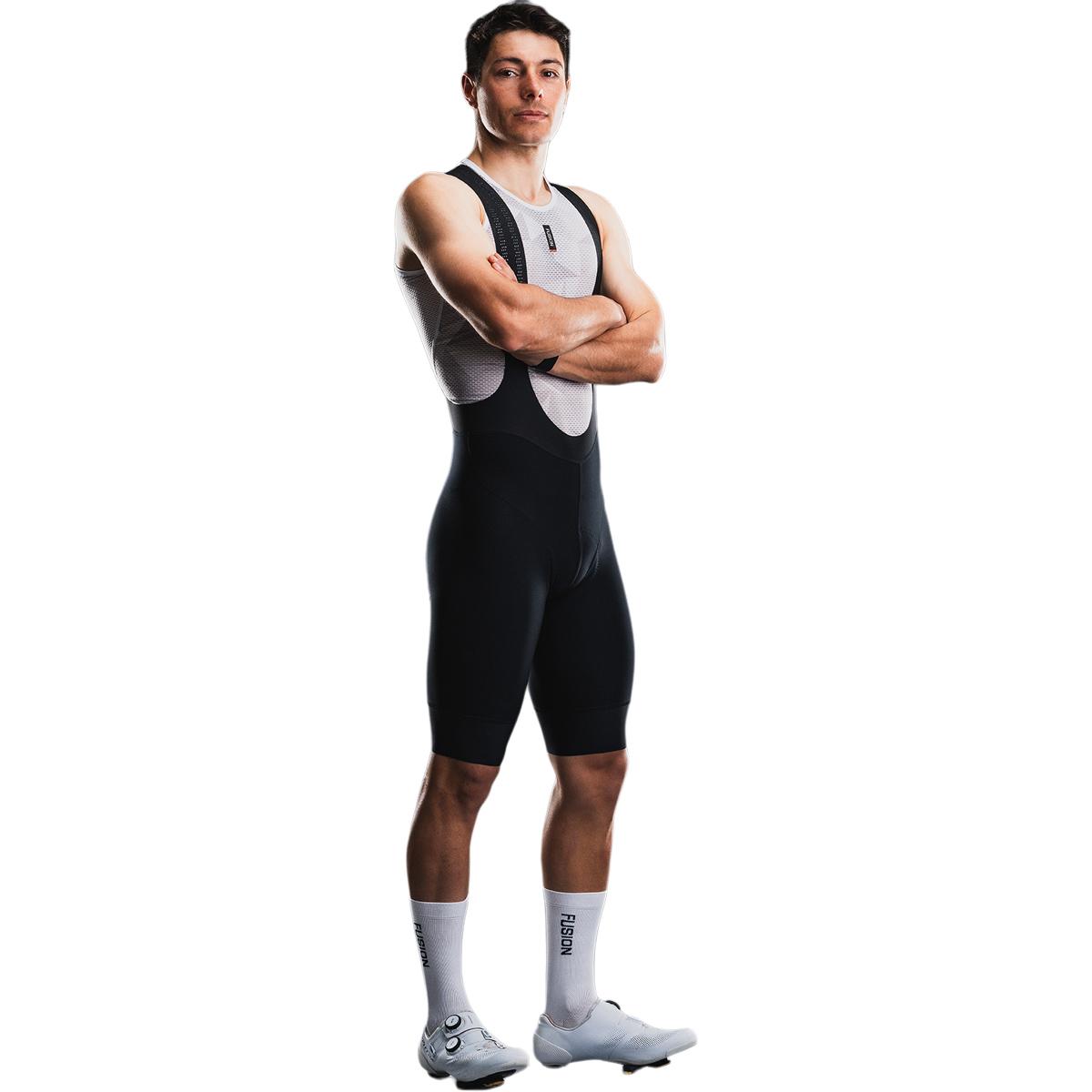FUSION TEMPO! One Bib Cykelshorts Herre Black