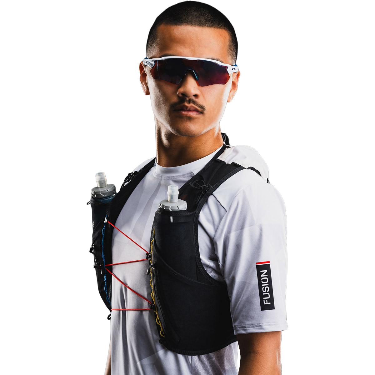 FUSION TEMPO! Pro Trail Løbe T-shirt Herre White/Grey