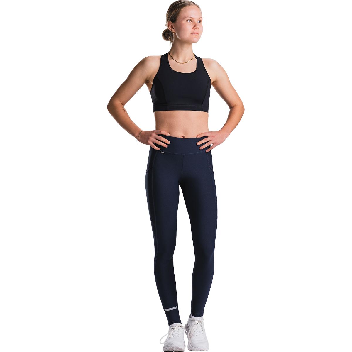 FUSION Medium Support Sports BH Dame Black