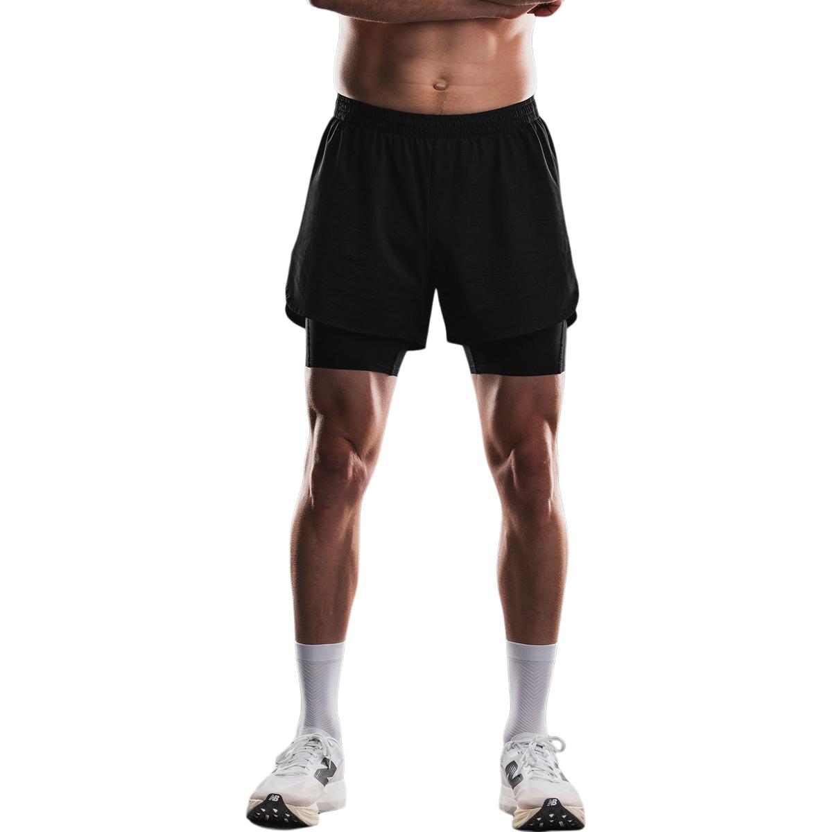 FUSION TEMPO! ONE Løbeshorts Herre Black