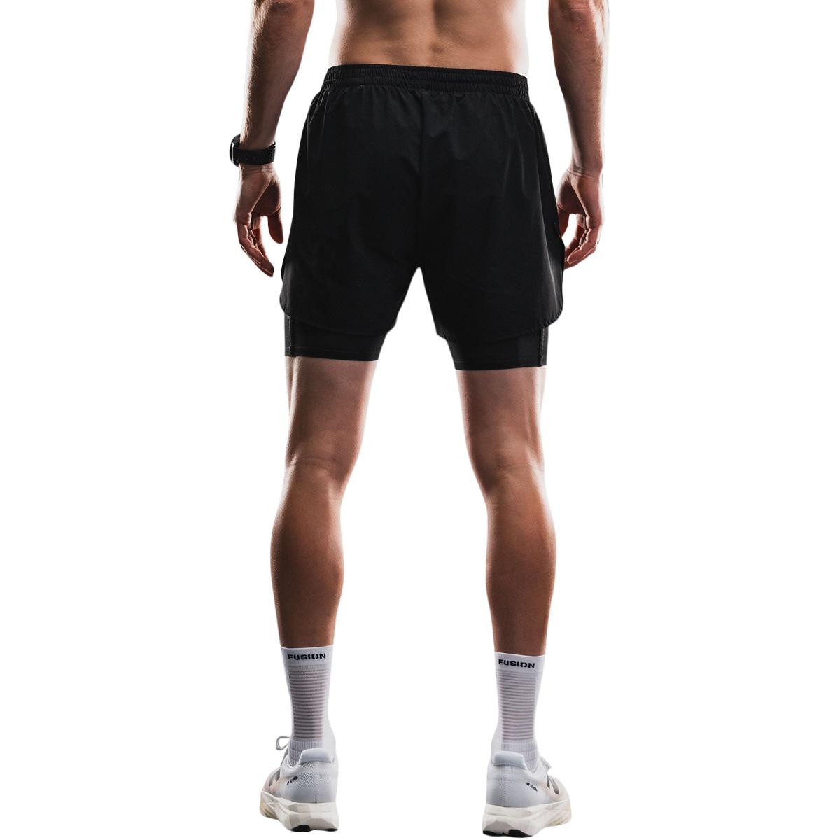 FUSION TEMPO! ONE Løbeshorts Herre Black