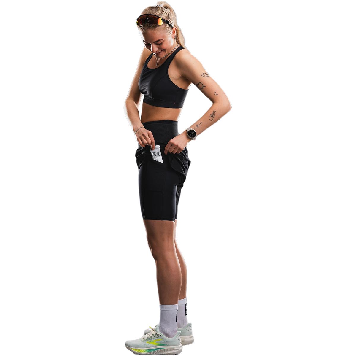 FUSION TEMPO! Pro Trail 2in1 Løbeshorts Unisex Black