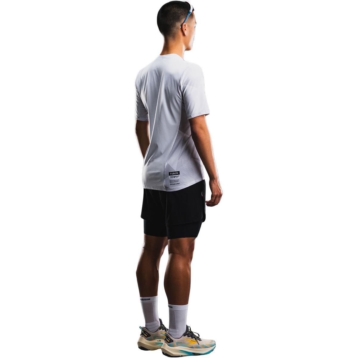FUSION TEMPO! Pro Trail 2in1 Løbeshorts Unisex Black