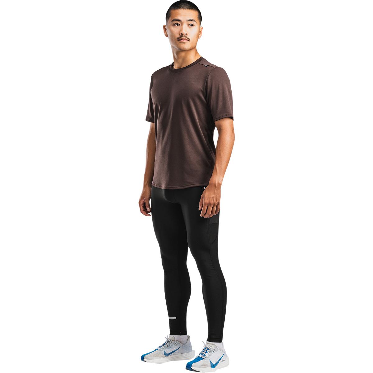 FUSION TEMPO! TWO Run Løbe T-shirt Herre Brown