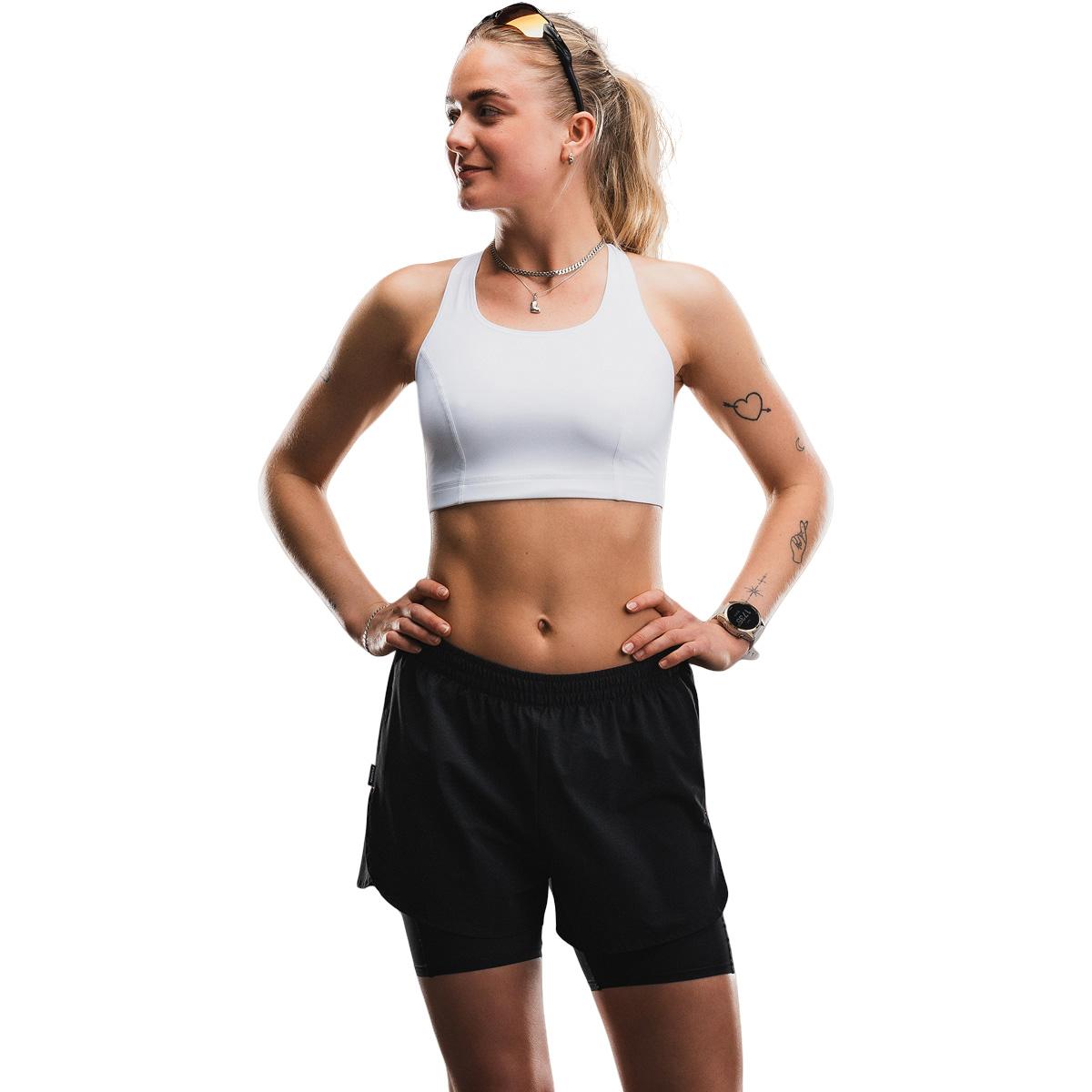 FUSION TEMPO! ONE Run Løbeshorts Dame Black
