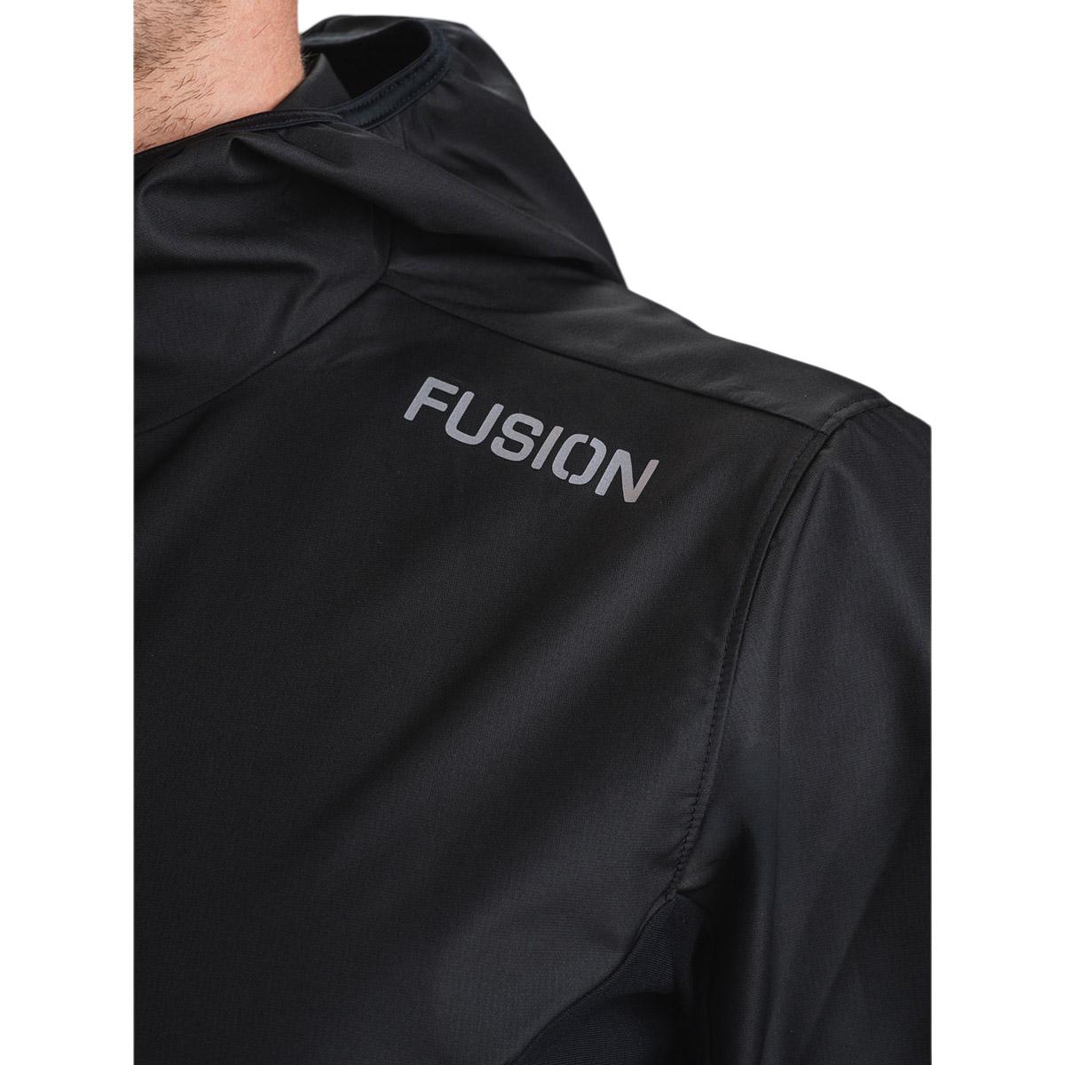 FUSION TEMPO! TWO Run Løbejakke Herre Black