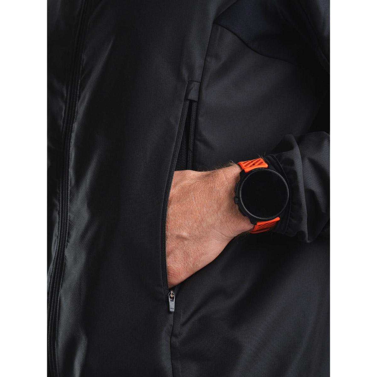 FUSION TEMPO! TWO Run Løbejakke Herre Black