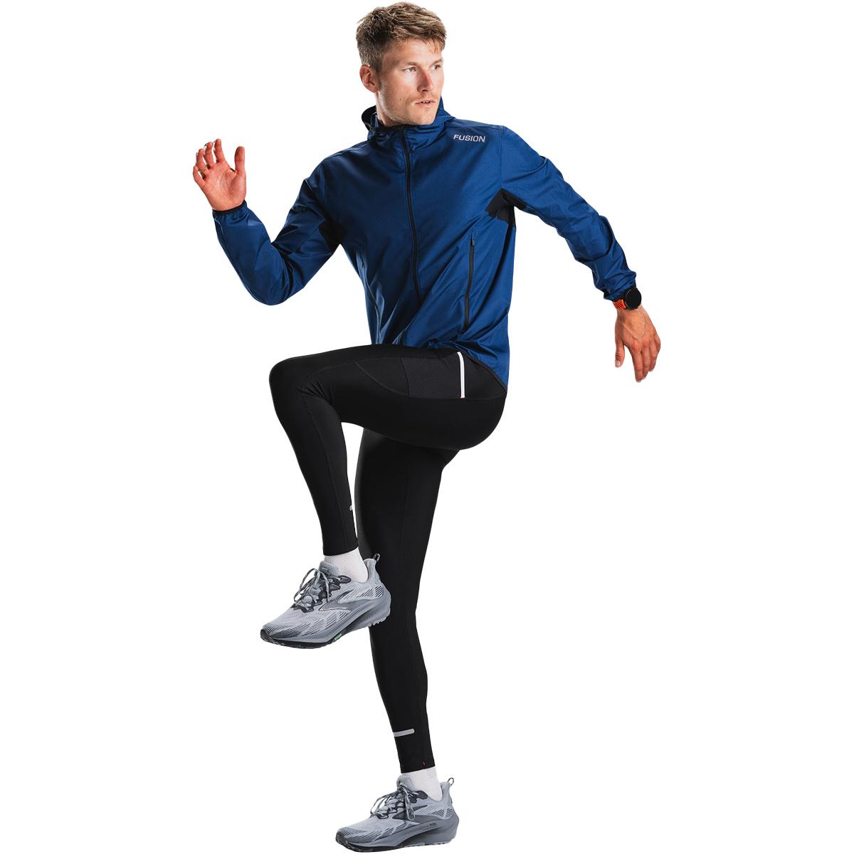 FUSION TEMPO! TWO Run Løbejakke Herre Night Blue