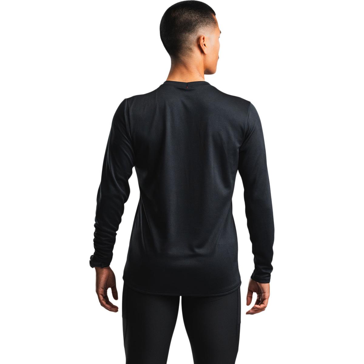 FUSION TEMPO! TWO Run Langærmet Løbe T-shirt Herre Black