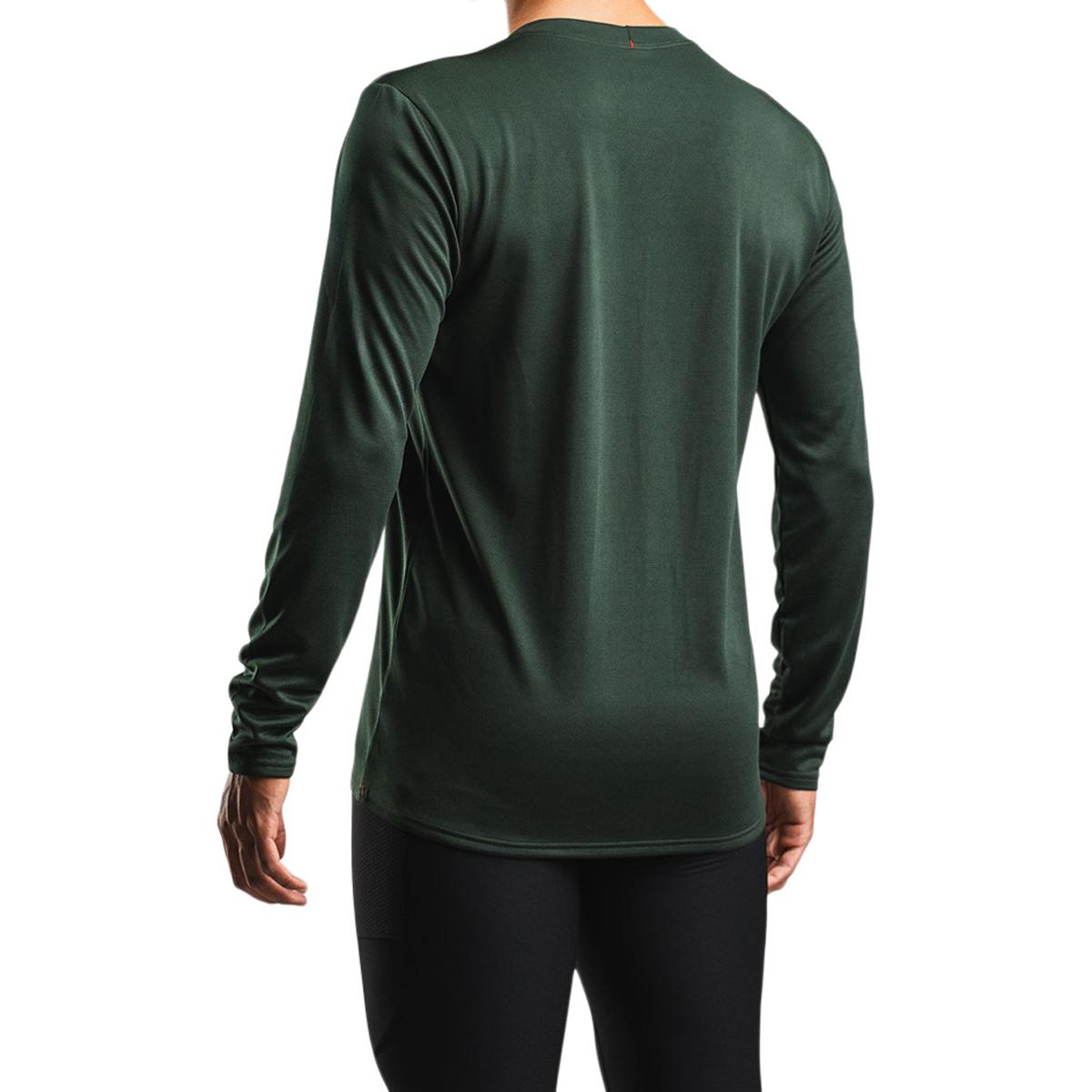 FUSION TEMPO! TWO Run Langærmet Løbe T-shirt Herre Green