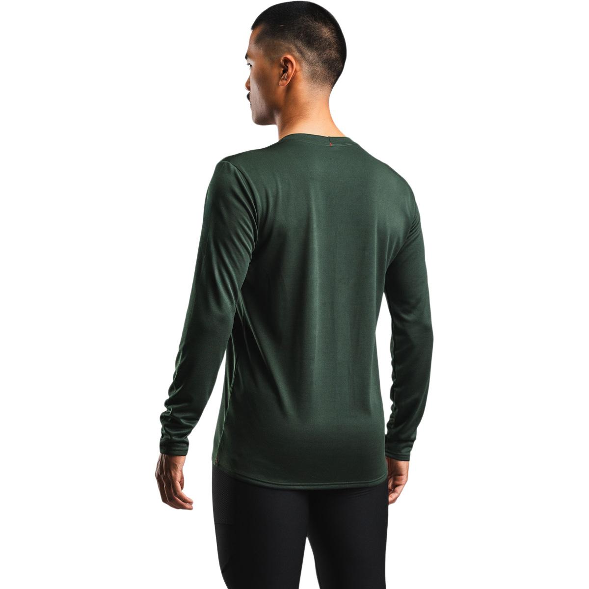 FUSION TEMPO! TWO Run Langærmet Løbe T-shirt Herre Green
