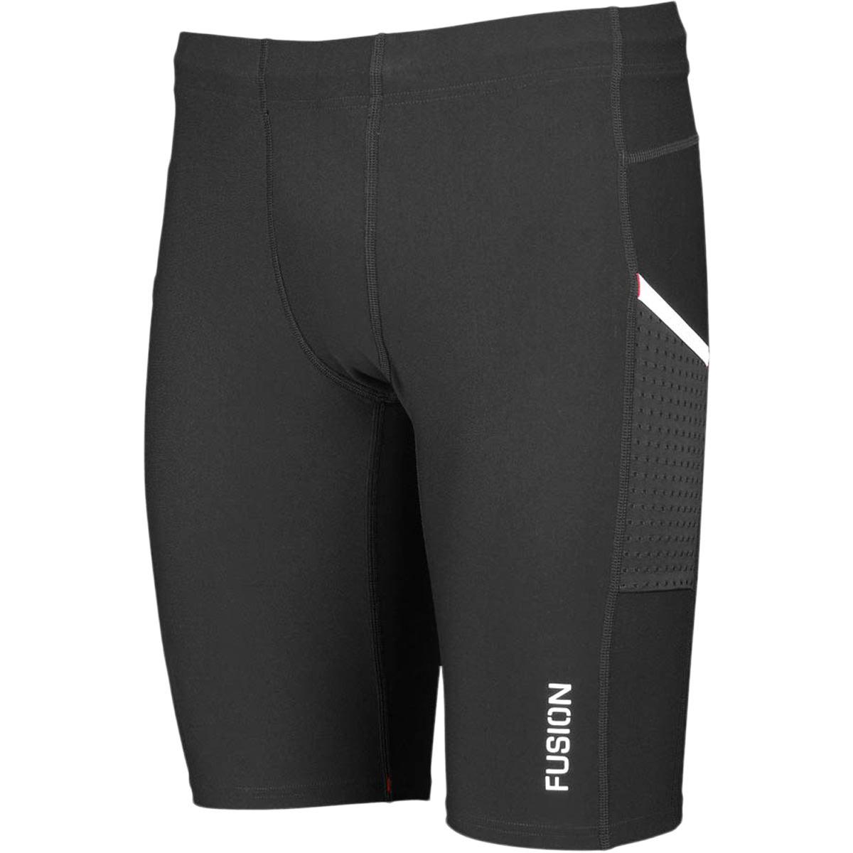 FUSION Short Advanced Løbetights Herre BLACK