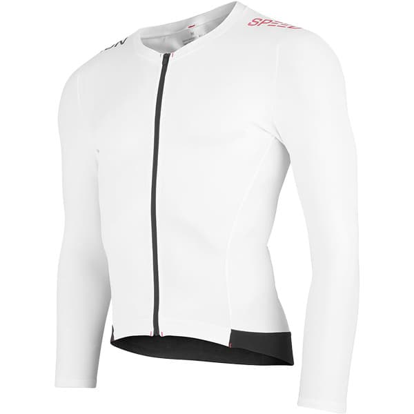 FUSION TEMPO! Tri Langærmet Cykeltrøje White