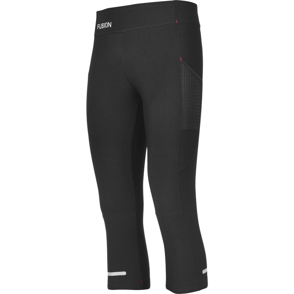 FUSION C3 3/4 Træningstights Dame BLACK