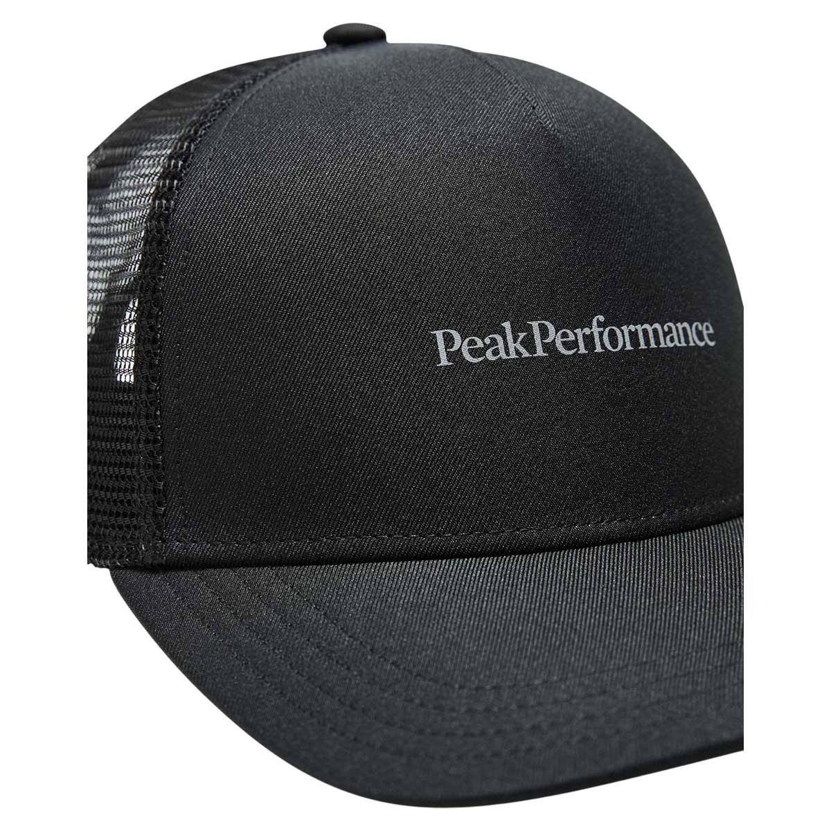 Peak Performance Trucker Snapback Cap BLACK