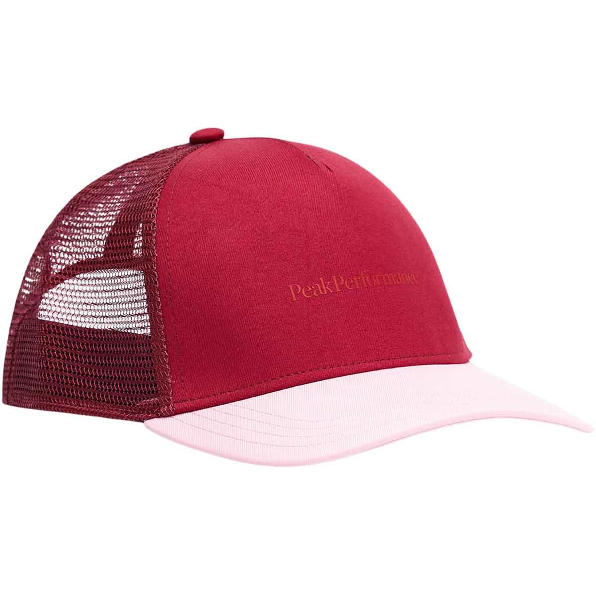 Peak Performance Trucker Snapback Cap Wild Rouge