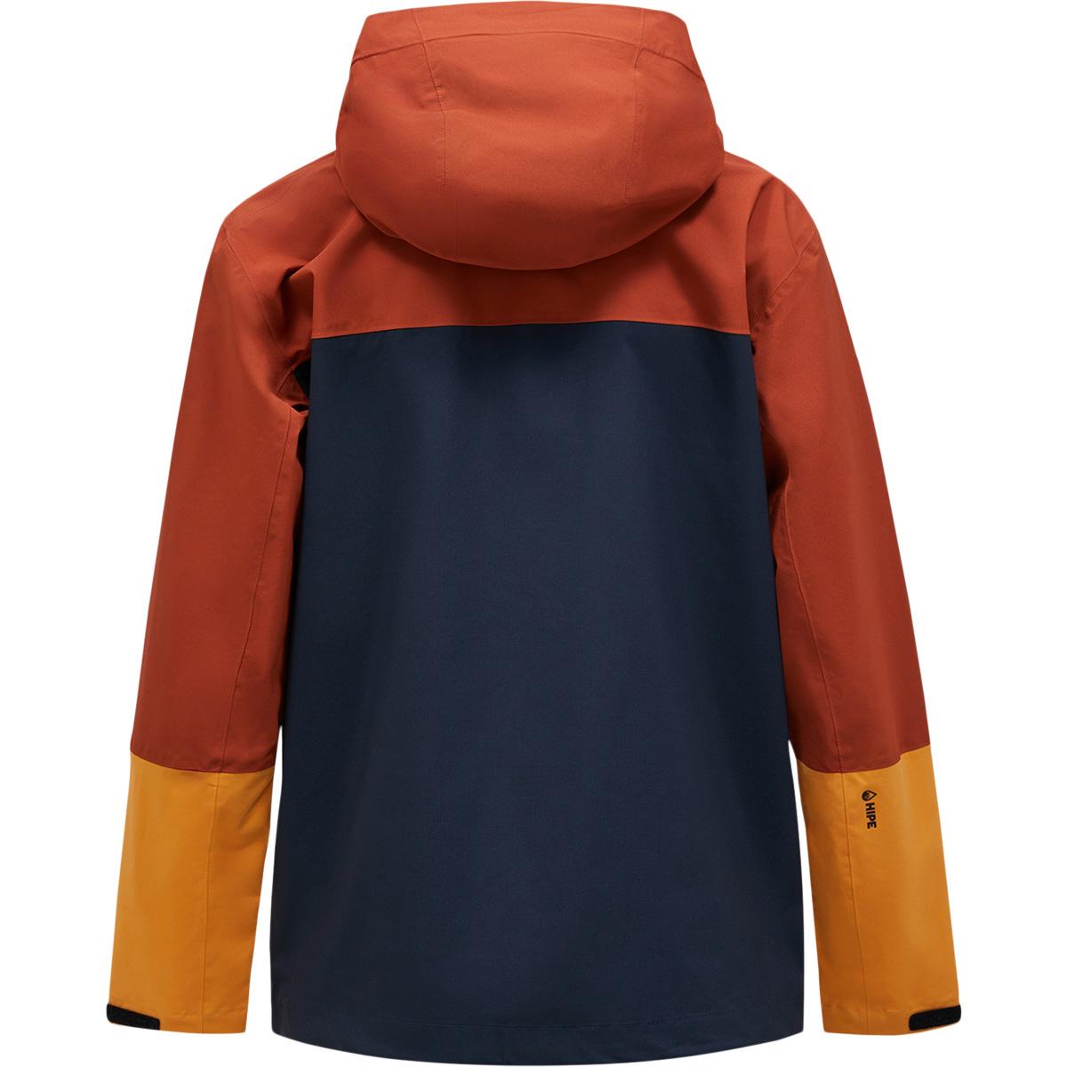Peak Performance Trail Hipe Shell Jakke Herre SPICED/SALUTE BLUE/DESERT BLOW