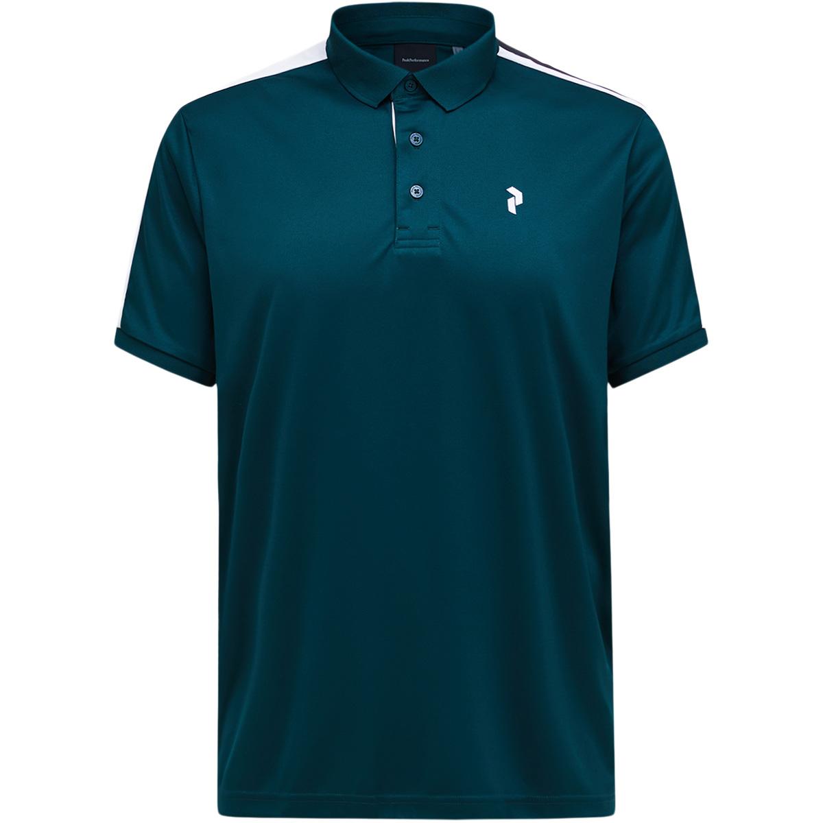 Peak Performance Player Polo T-shirt Herre PONDEROSA PINE-WHITE