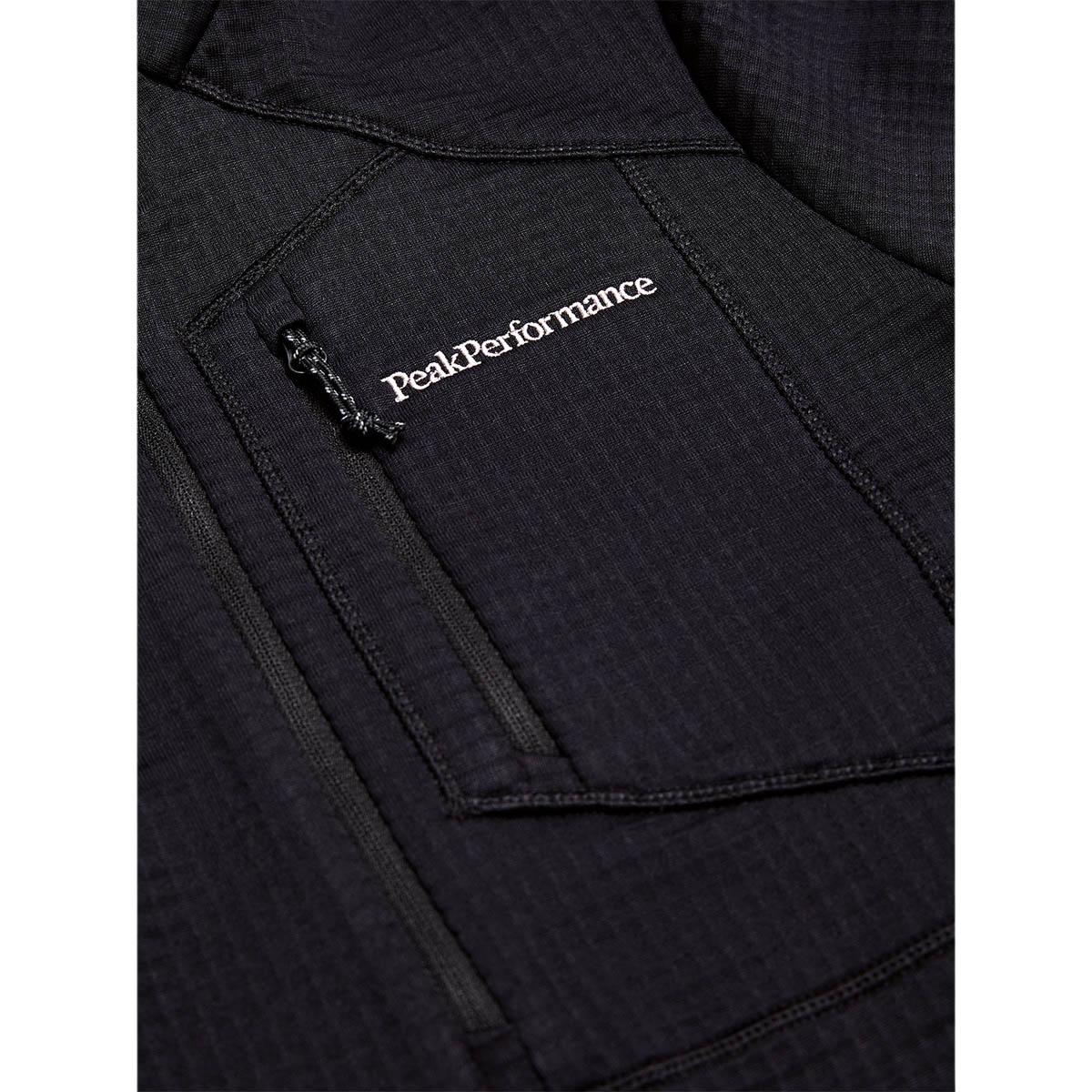Peak Performance Trail Polartec Half Zip Trøje Dame BLACK