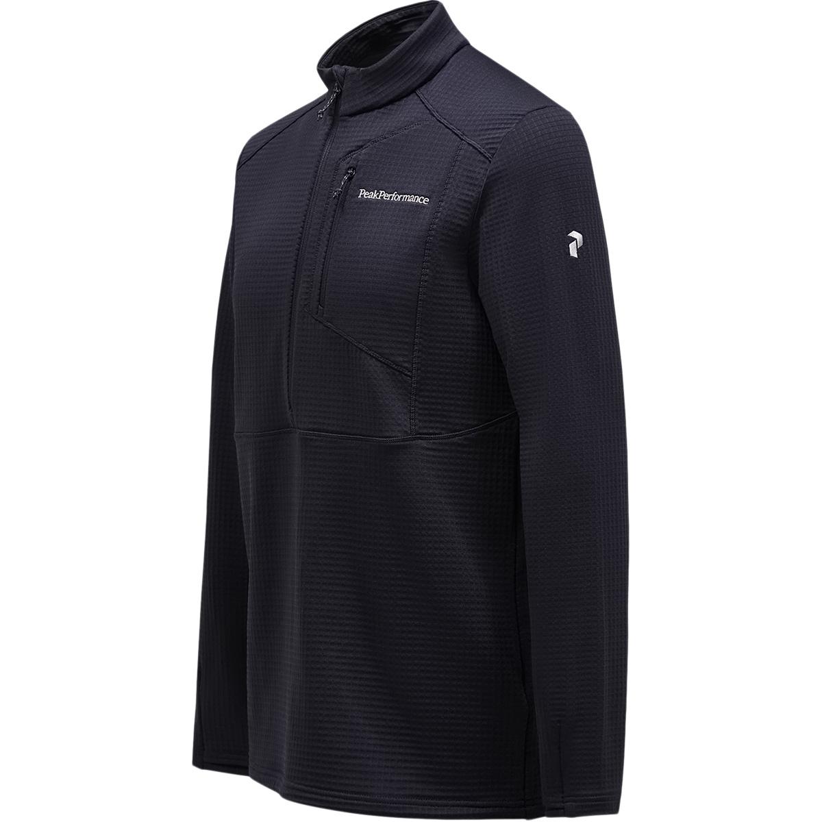 Peak Performance Trail Polartec Half Zip Trøye Herre Black