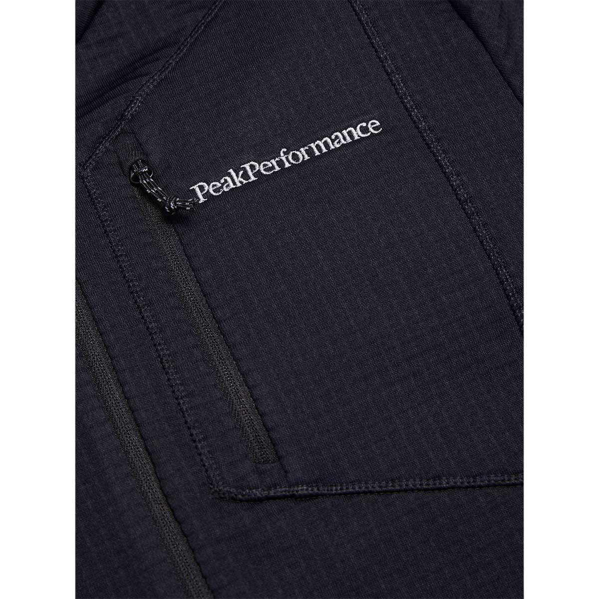 Peak Performance Trail Polartec Half Zip Trøye Herre Black