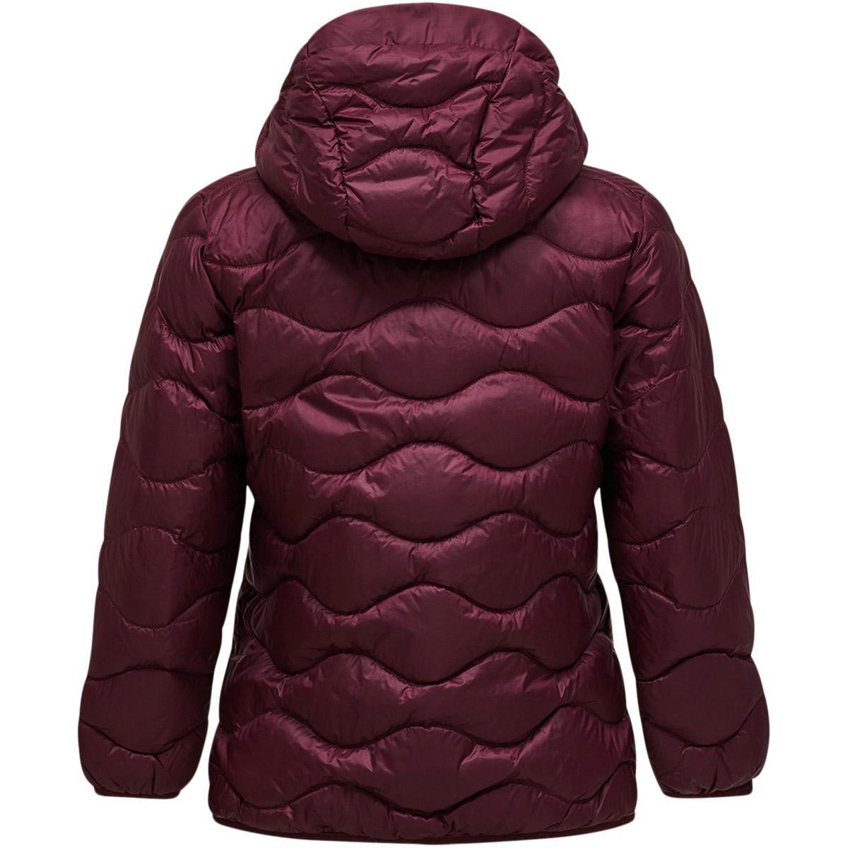 Peak Performance Helium Down Hood Dunjakke Dame PORTO/MOUNTAIN BLUSH/