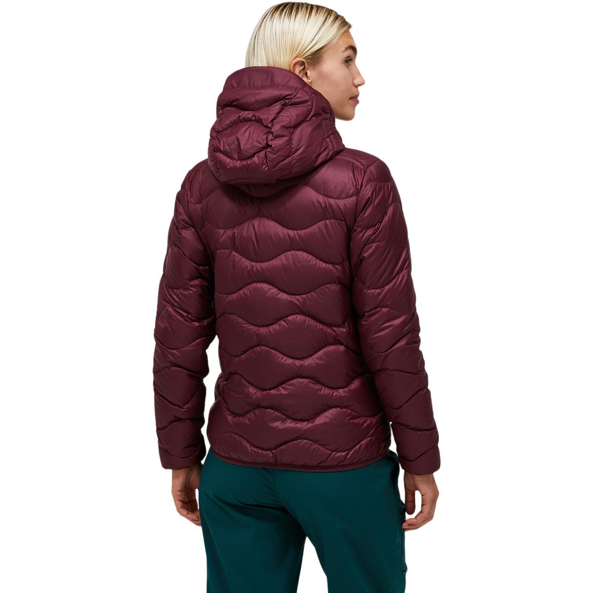 Peak Performance Helium Down Hood Dunjakke Dame PORTO/MOUNTAIN BLUSH/