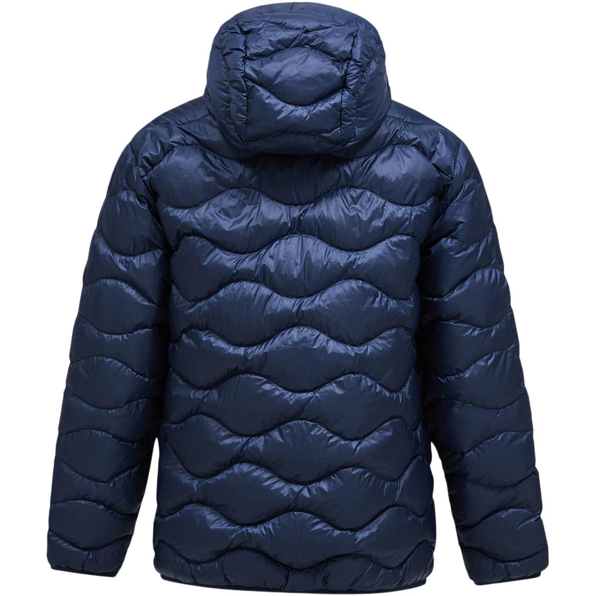 Peak Performance Helium Down Hood Dunjakke Herre Blue