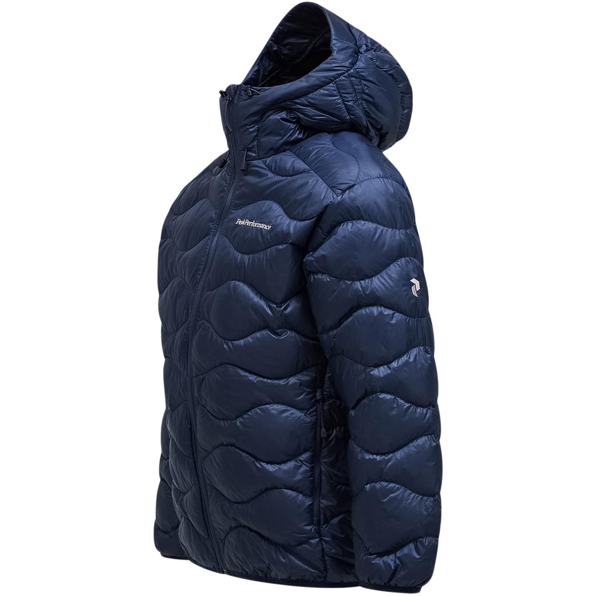 Peak Performance Helium Down Hood Dunjakke Herre Blue