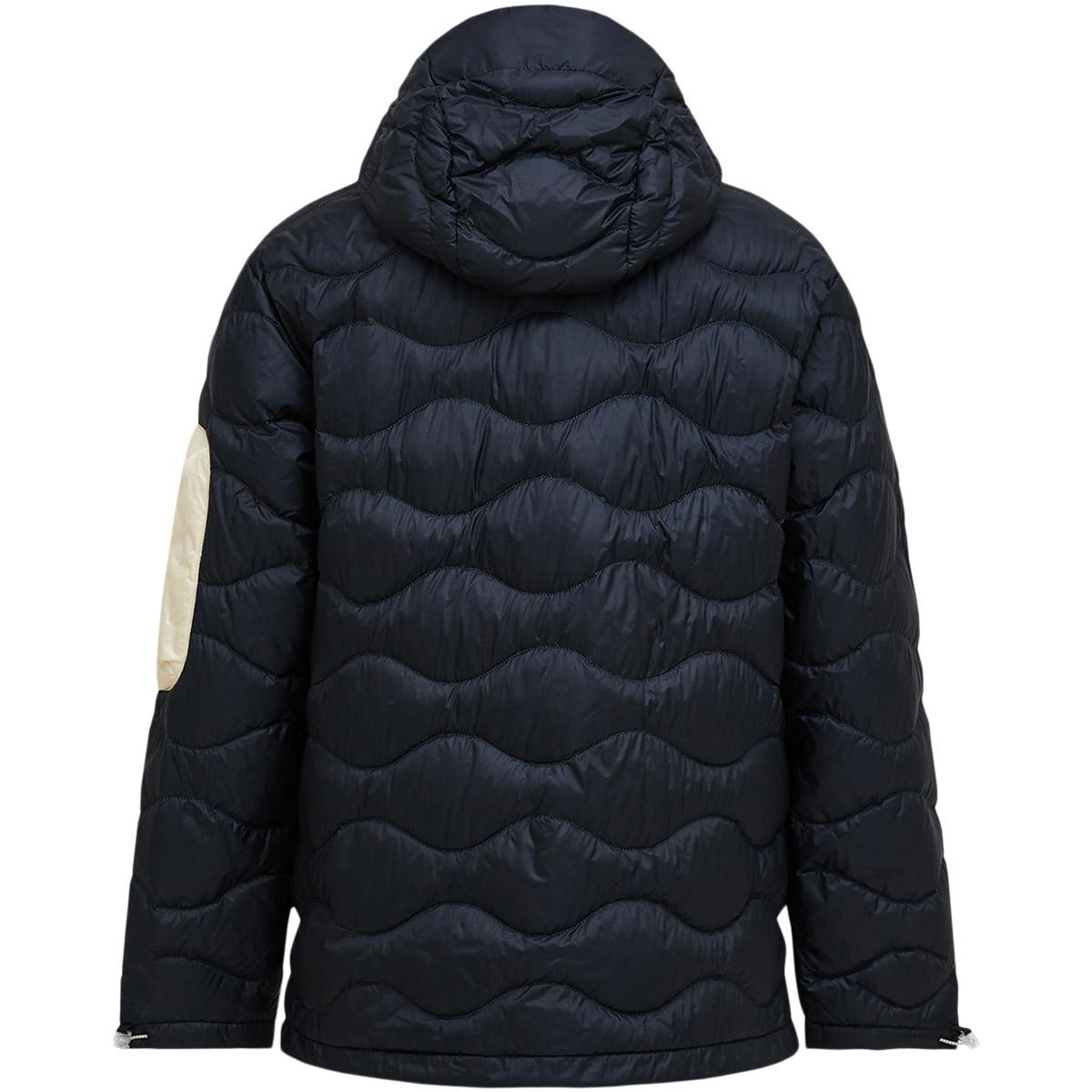 Peak Performance Helium Utility Down Hood Dunjakke Herre BLACK/SAND FOG/