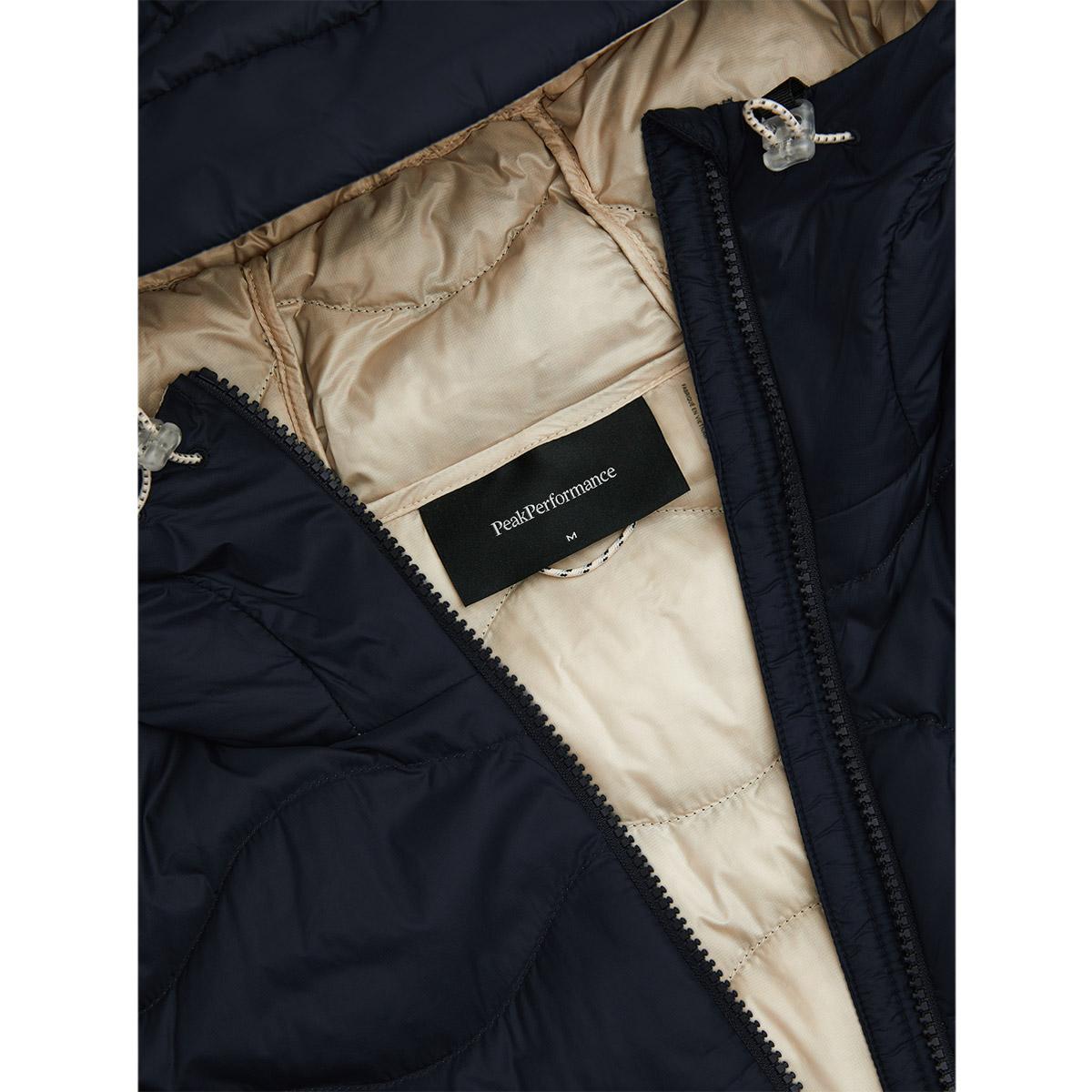 Peak Performance Helium Utility Down Hood Dunjakke Herre BLACK/SAND FOG/