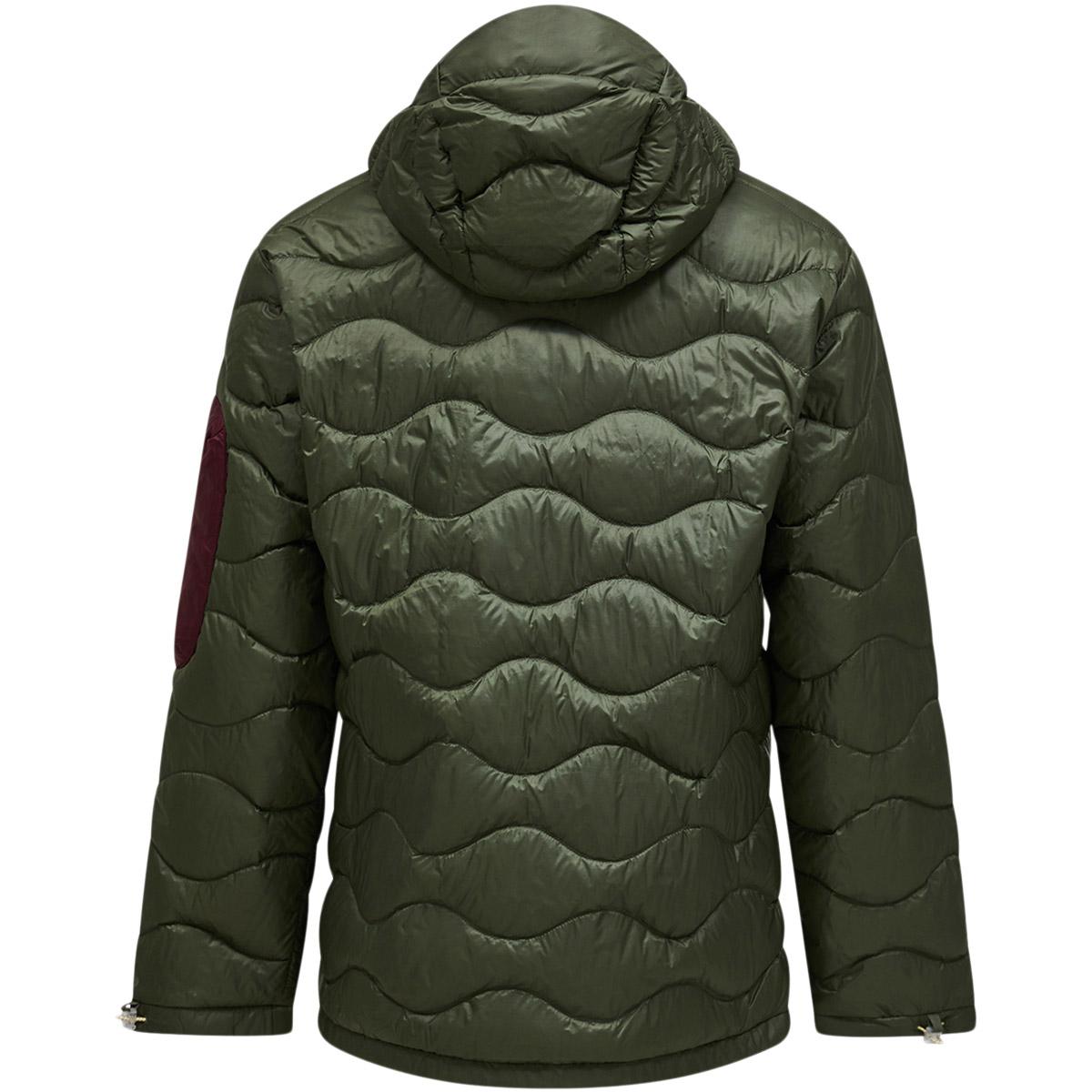 Peak Performance Helium Utility Down Hood Dunjakke Herre PINE NEEDLE/MOSSWOOD/