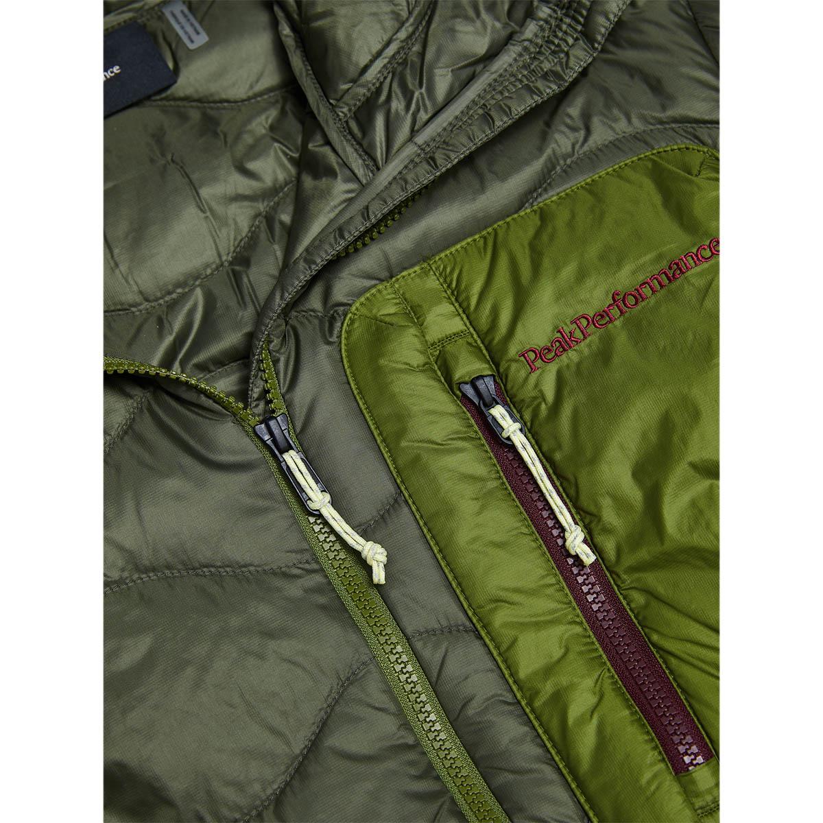 Peak Performance Helium Utility Down Hood Dunjakke Herre PINE NEEDLE/MOSSWOOD/