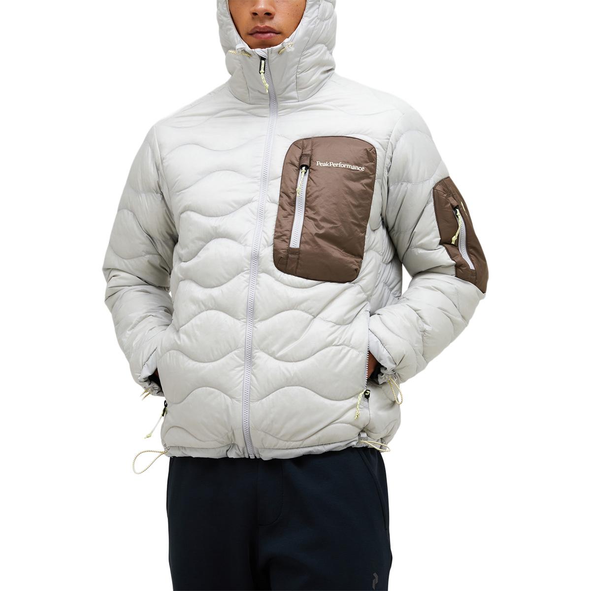 Peak Performance Helium Utility Down Hood Dunjakke Herre ANTARCTICA/DESERT TERRAIN/