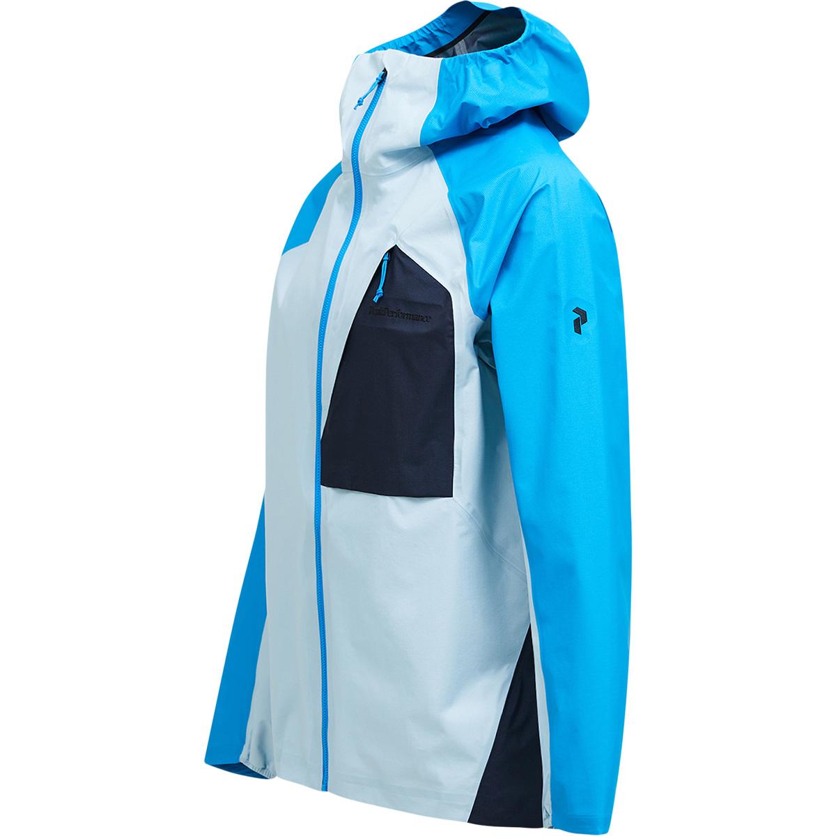 Peak Performance Trail 3L Hipe Jakke Herre Blue
