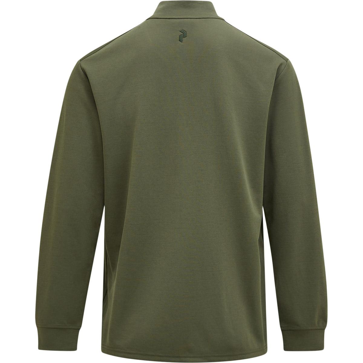 Peak Performance Mid Layer Full Zip Genser Herre PINE NEEDLE