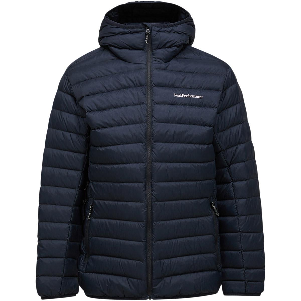Peak Performance Down Liner Hood Dunjakke Herre Black