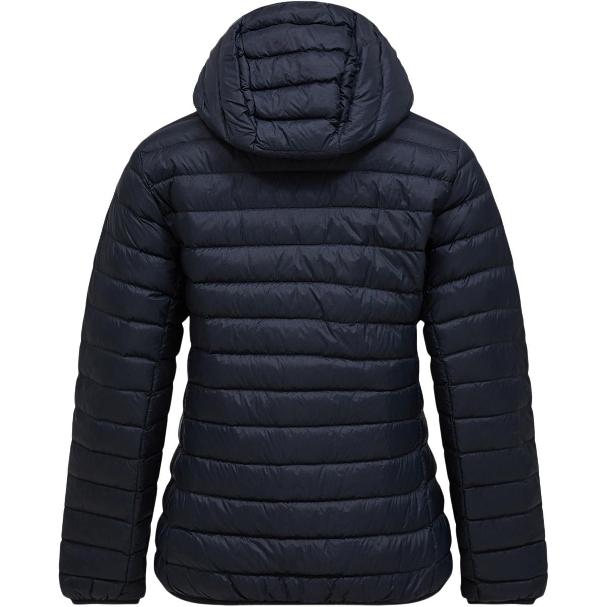 Peak Performance Down Liner Hood Dunjakke Dame Black