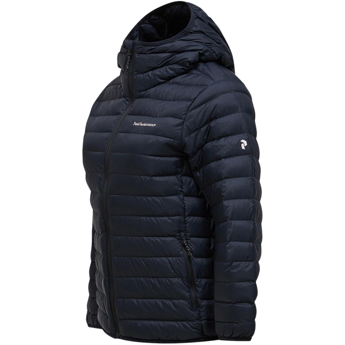 Peak Performance Down Liner Hood Dunjakke Dame Black