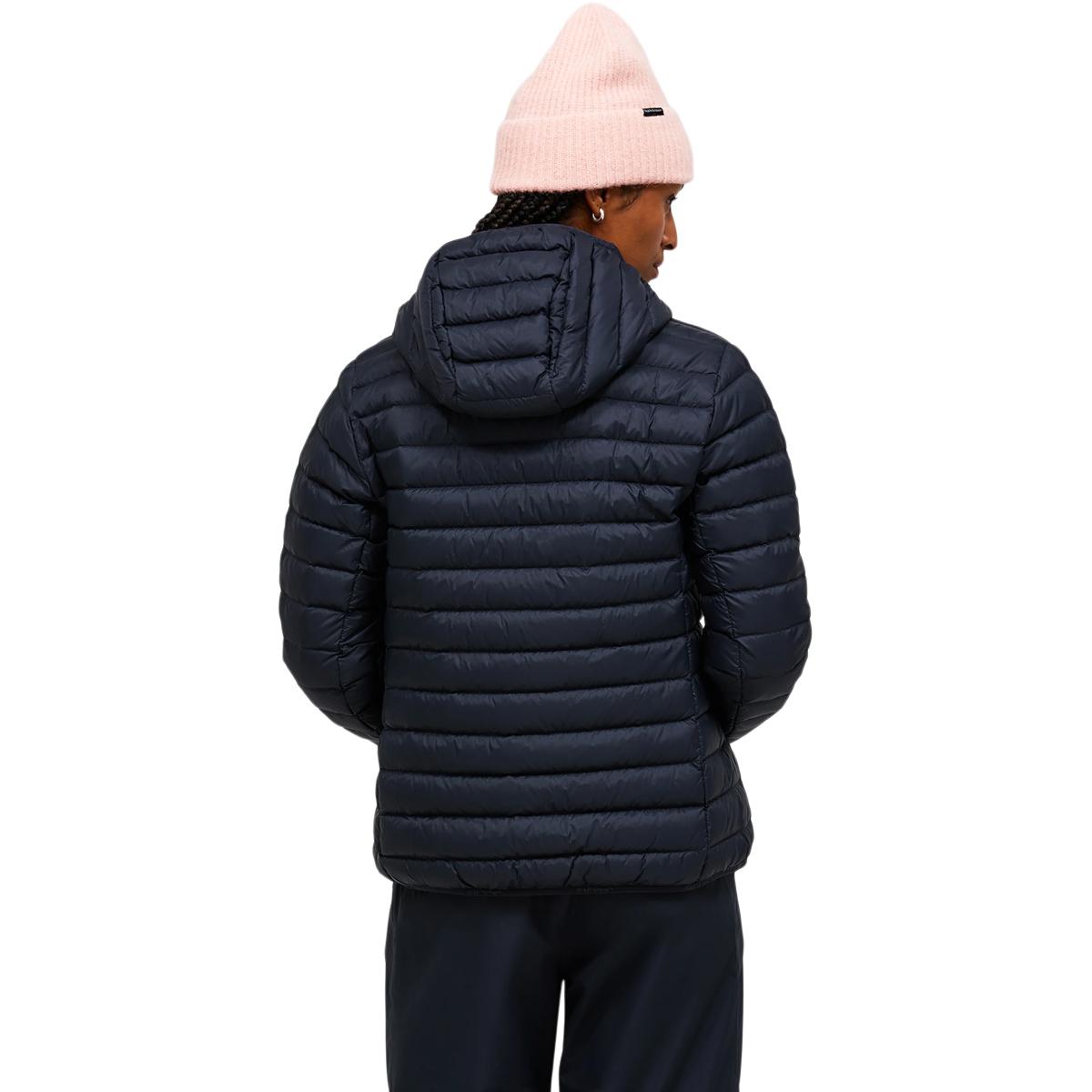 Peak Performance Down Liner Hood Dunjakke Dame Black