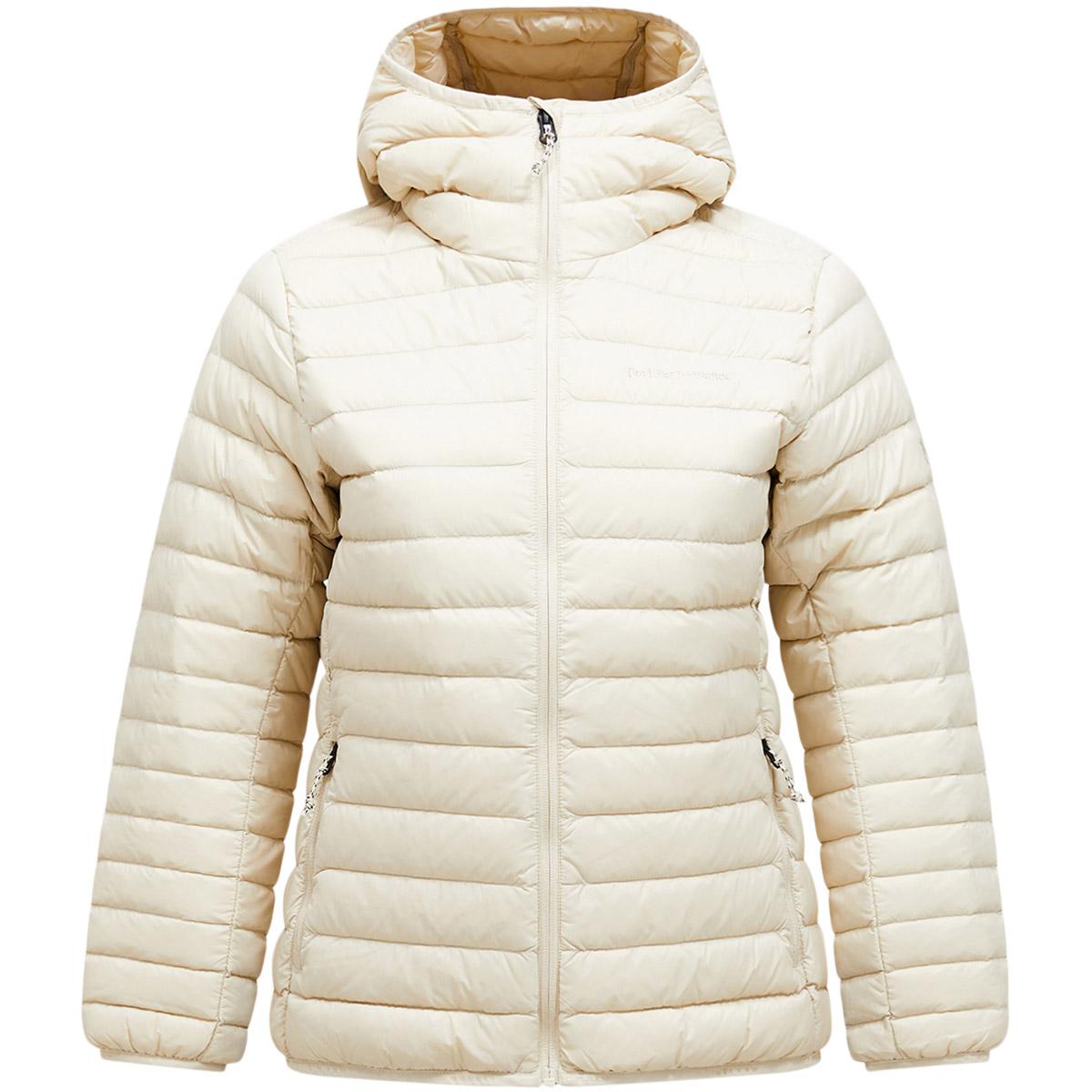 Peak Performance Down Liner Hood Dunjakke Dame SAND FOG