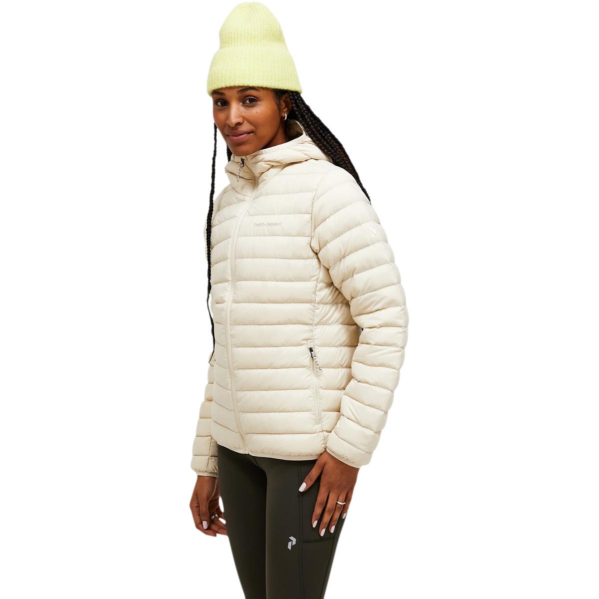 Peak Performance Down Liner Hood Dunjakke Dame SAND FOG
