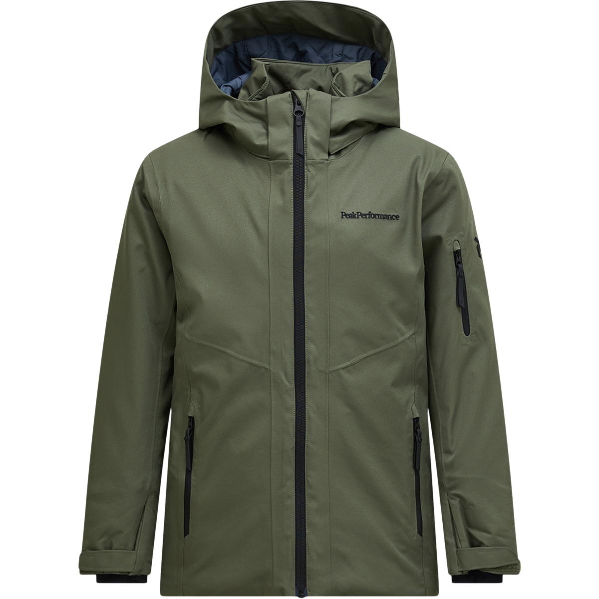 Peak Performance Maroon Insulated Skijakke Barn PINE NEEDLE