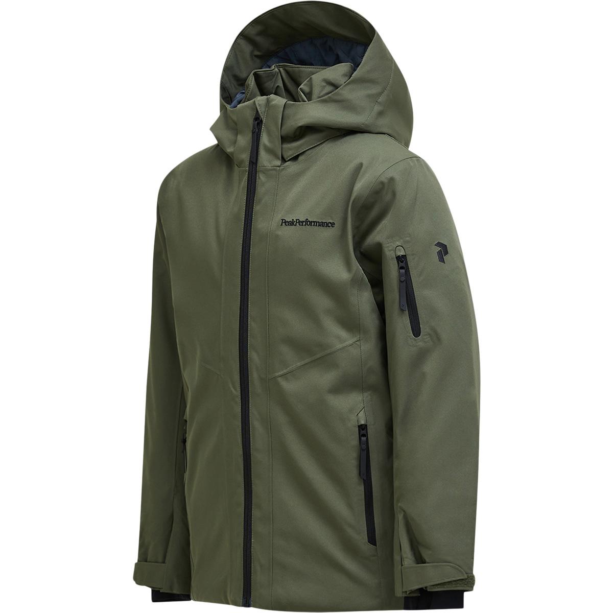 Peak Performance Maroon Insulated Skijakke Barn PINE NEEDLE