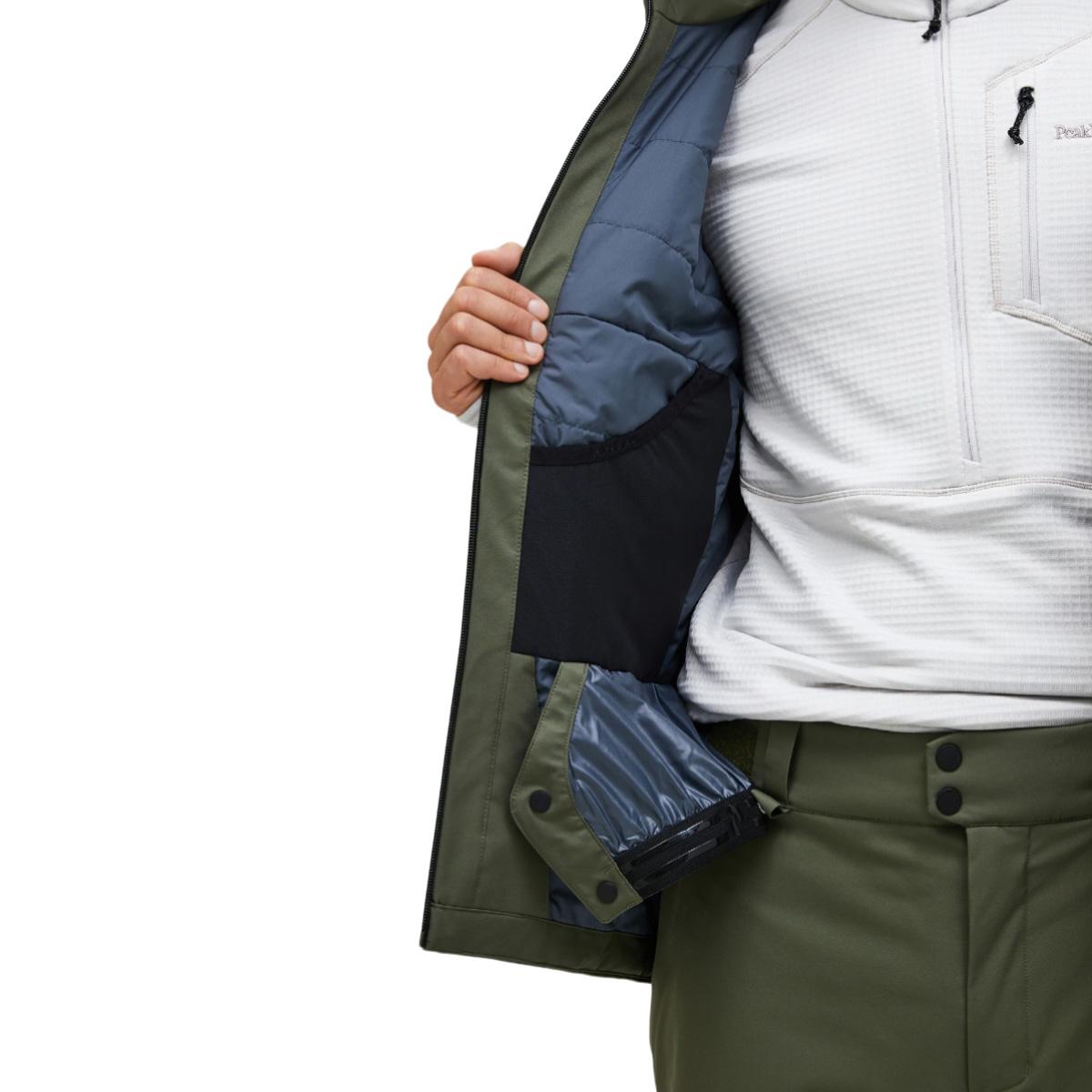 Peak Performance Maroon Skijakke Herre Pine Needle