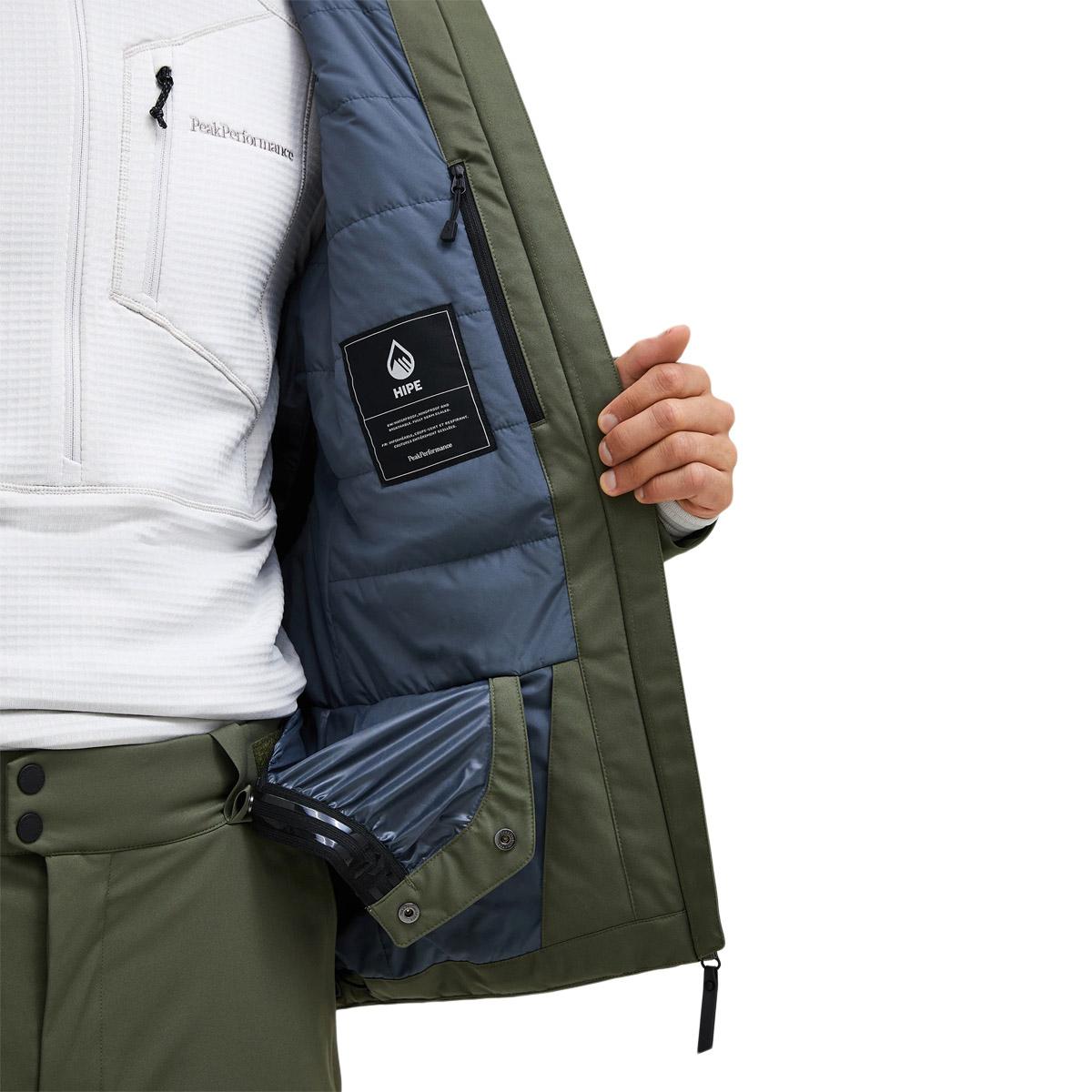 Peak Performance Maroon Skijakke Herre Pine Needle