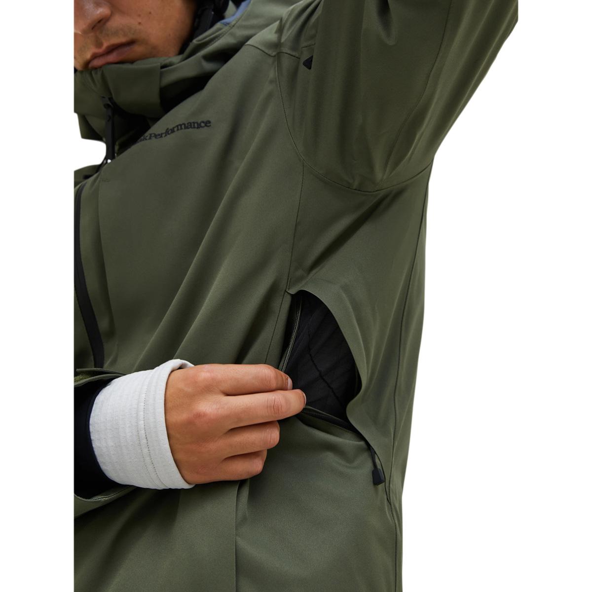 Peak Performance Maroon Skijakke Herre Pine Needle