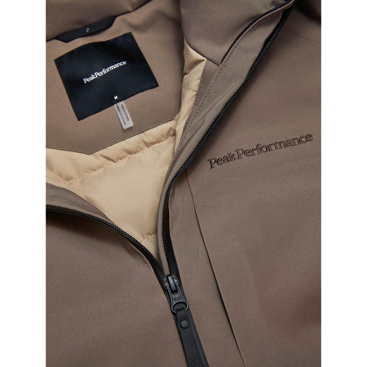 Peak Performance Maroon Insulated Skijakke Herre Terrain Tan