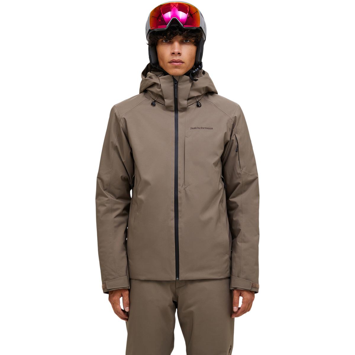 Peak Performance Maroon Insulated Skijakke Herre Terrain Tan