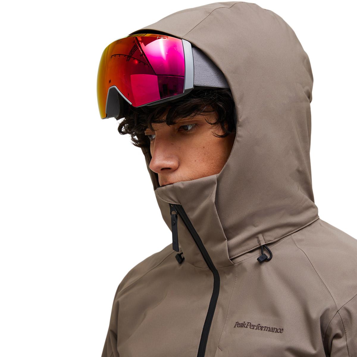 Peak Performance Maroon Insulated Skijakke Herre Terrain Tan
